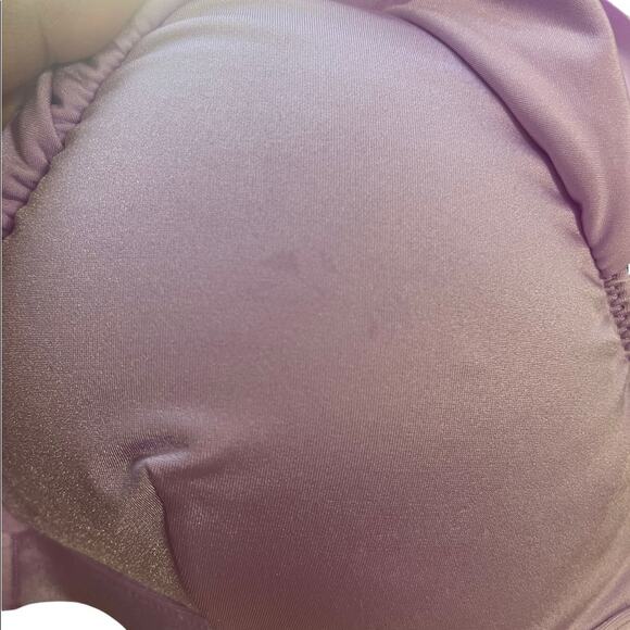 Seafolly Shine On Fixes Tri Bikini Top Lilac Size 8 - Picture 9 of 9